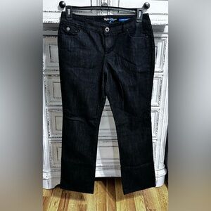 Style & Co Petite 10 dark wash, barely boot jeans